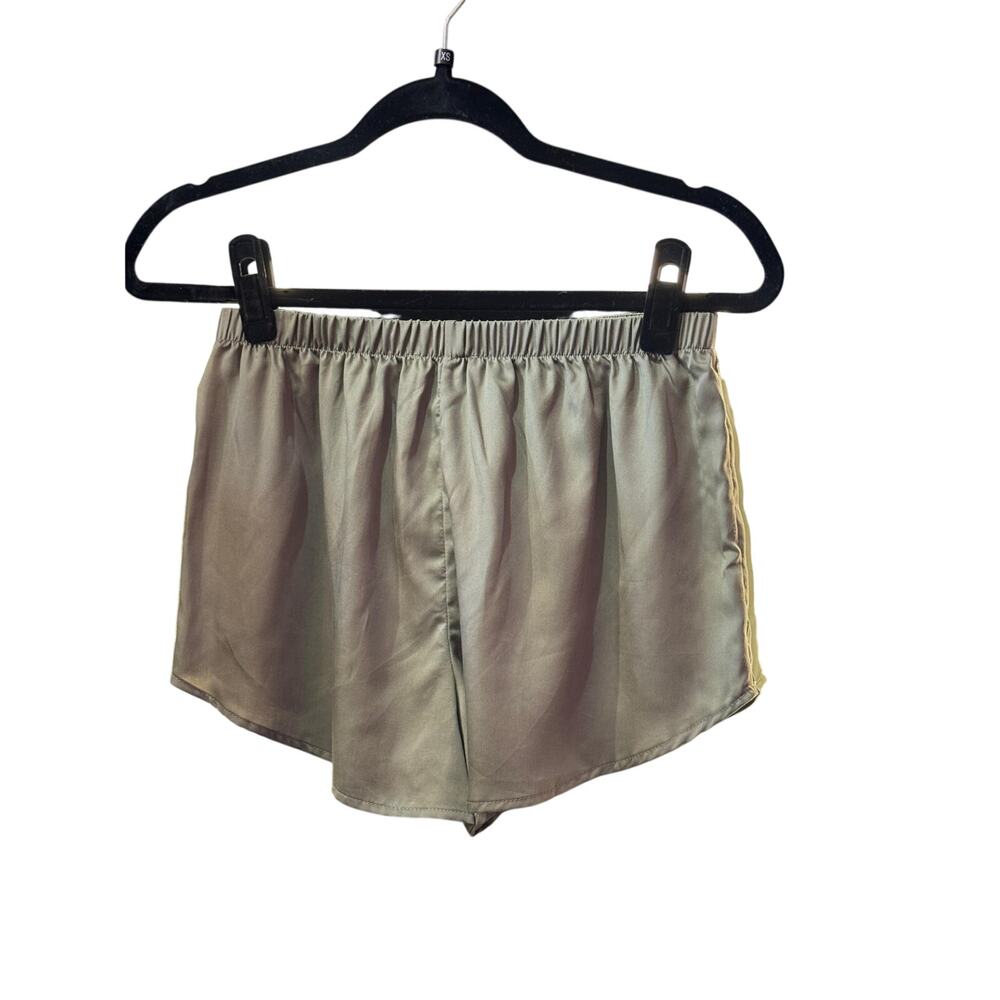 $69 Ettitude Moss Sateen Shortee Clean Bamboo Lyocell XS NWOT